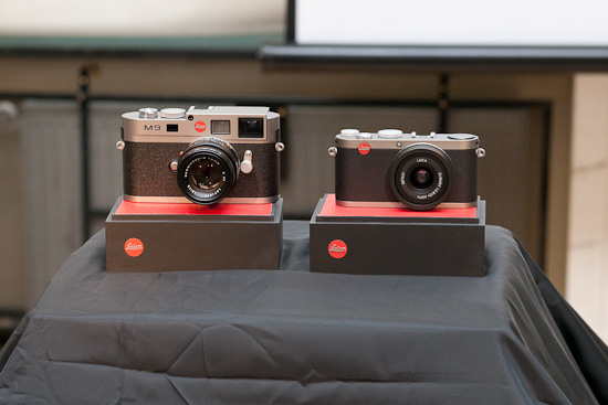 Leica M9 i X1 - konferencja prasowa