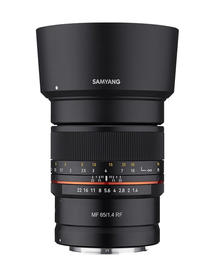 Samyang 14 mm f/2.8 RF i 85 mm 1.4 RF - obiektywy dla Canona EOS R