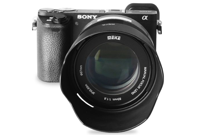 Meike 85 mm f/1.8 dla Sony E