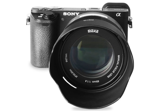 Meike 85 mm f/1.8 dla Sony E