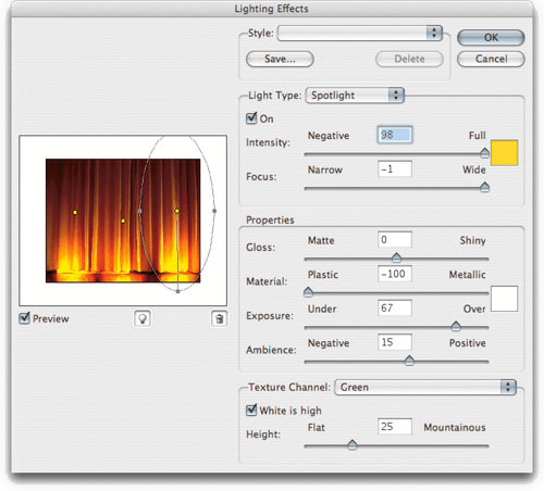 Filtry w Photoshopie - Owietlenie i rendering