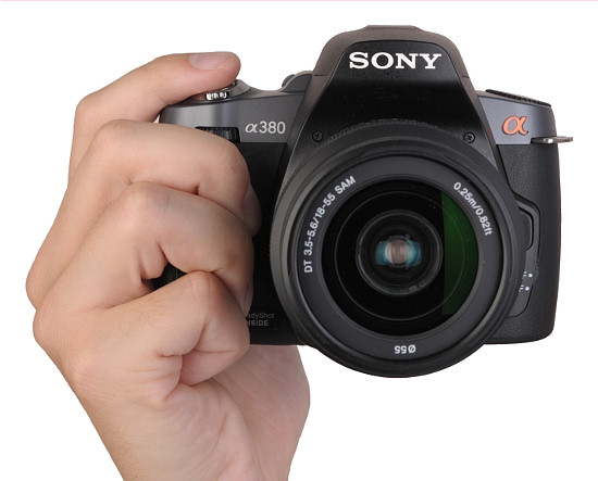 Sony Alpha DSLR-A380 - Uytkowanie i ergonomia