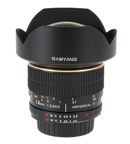 Samyang 14 mm f/2.8 IF ED MC Aspherical