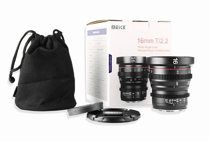 Meike 16 mm T2.2 Cine Meike 16 mm T2.2 Cine