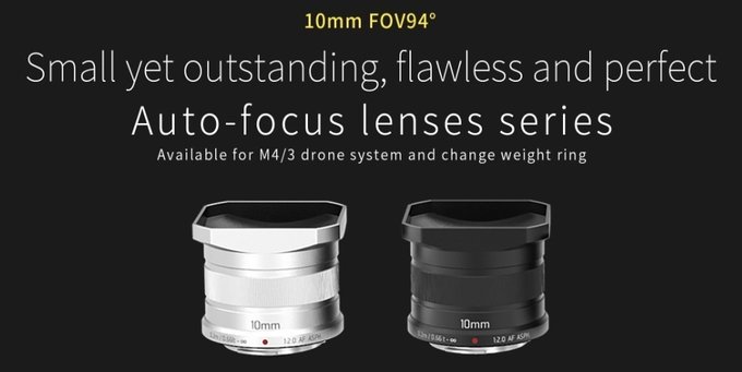 DZ Optics 10 mm f/2.0 i 5 mm f/2.8