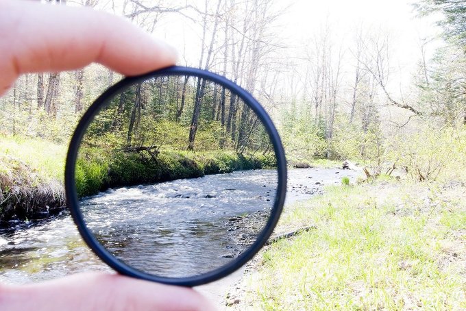 Z filtrami Marumi na Islandii - Filtry szare