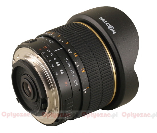 Falcon 8 mm f/3.5 ED MC Aspherical Fish-eye - Budowa i jako wykonania