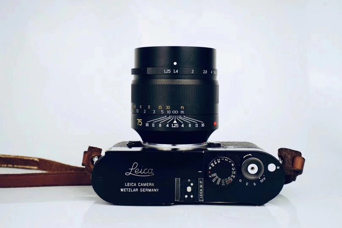 Nadchodzi 7artisans 75 mm f/1.25 Leica M 