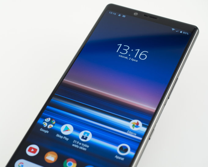 Sony Xperia 1 - Budowa i jako wykonania