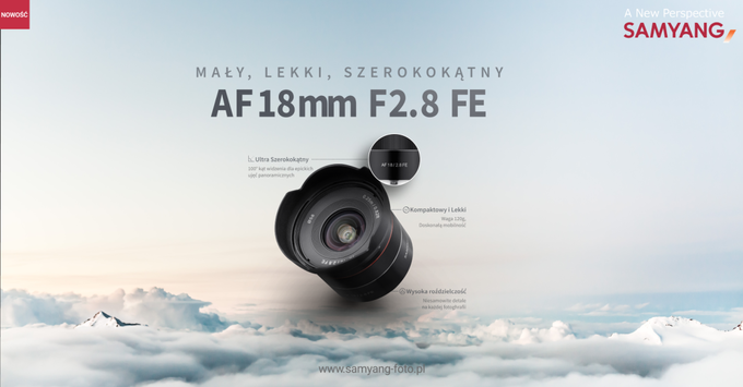 Samyang AF 18 mm f/2.8 FE