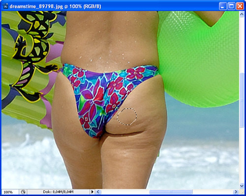 Photoshop CS3 PL - pozbywanie się niechcianych elementów z obrazu - Korekcja dużych powierzchni obrazu Photoshop CS3 PL - pozbywanie się niechcianych elementów z obrazu - Korekcja dużych powierzchni obrazu