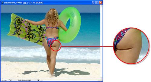 Photoshop CS3 PL - pozbywanie się niechcianych elementów z obrazu - Korekcja dużych powierzchni obrazu Photoshop CS3 PL - pozbywanie się niechcianych elementów z obrazu - Korekcja dużych powierzchni obrazu