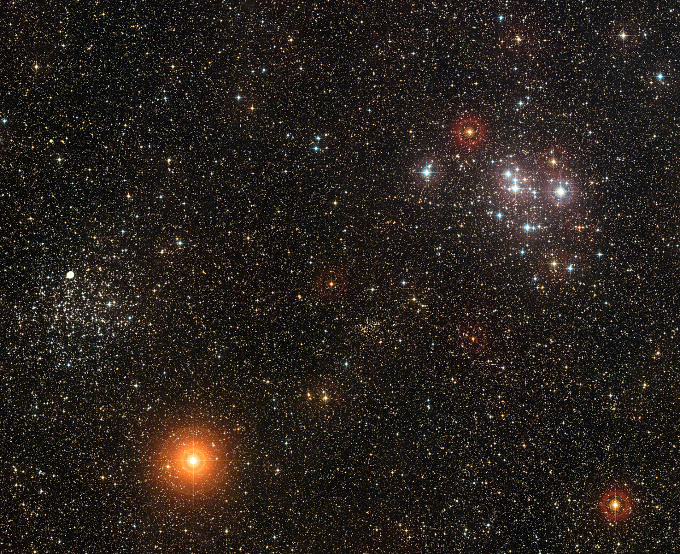 Niebo przez lornetk - M46 i M47 - Niedoceniana para