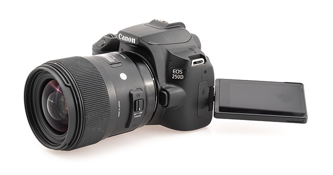 Canon EOS 250D - Rozdzielczo