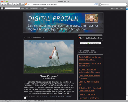 Profesjonalne zdjcia lubne - Zapoznaj si z blogiem Davida Zisera „Digital ProTalk”