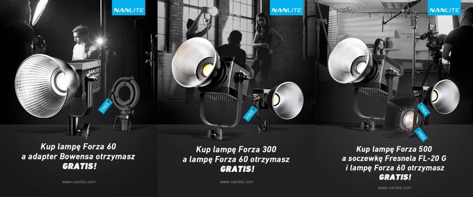 Promocja na lampy Nanite Forza