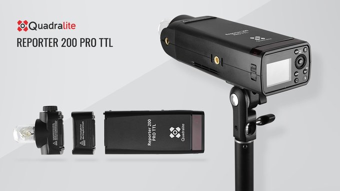 Quadralite Reporter 200 Pro TTL