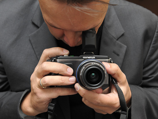 Olympus PEN E-P2 - konferencja prasowa