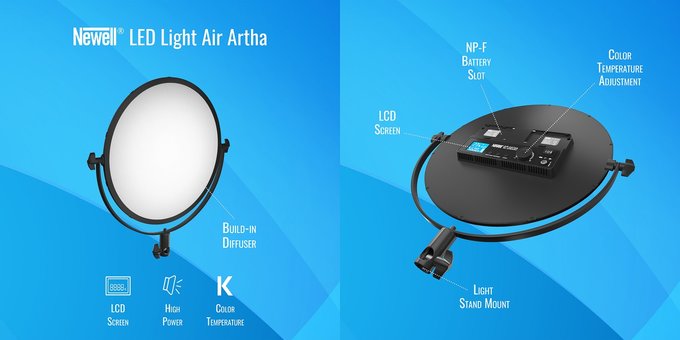 Lampa LED Newell Air Artha