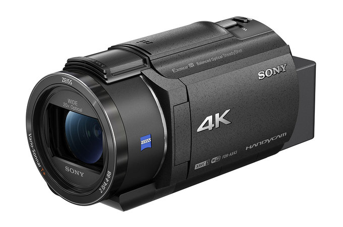 Aparat Sony ZV-1 i kamera FDR-AX43