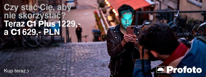 Profoto C1 i C1 Plus teraz w nowych, niszych cenach