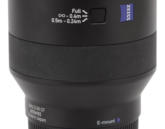 Carl Zeiss Batis 40 mm f/2 CF  - Budowa i jako wykonania