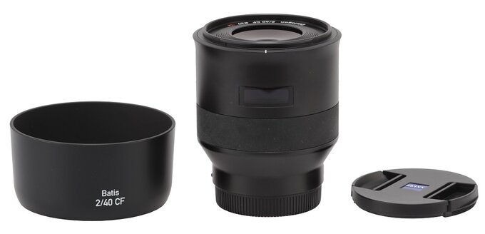 Carl Zeiss Batis 40 mm f/2 CF  - Budowa i jako wykonania