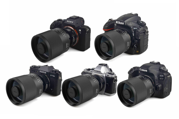 Tokina SZX Super Tele 400 mm f/8 Reflex MF