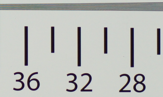 Samyang AF 45 mm f/1.8 FE - Rozdzielczość obrazu