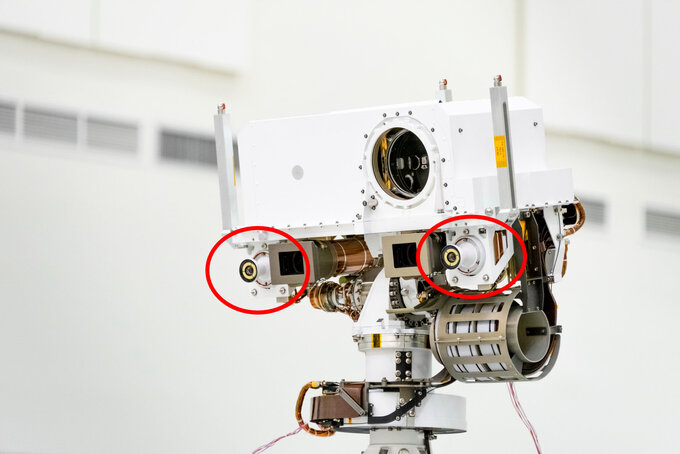 Czym fotografuje si na Marsie - cz II  - Kamery inynieryjne