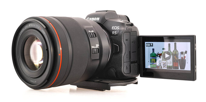 Canon EOS R5 - test trybu filmowego - Budowa i ergonomia