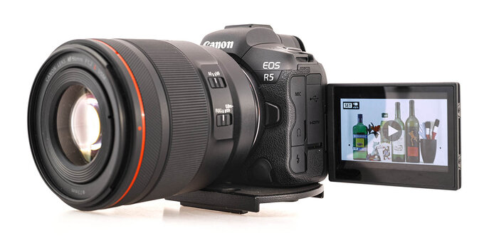 Canon EOS R5 - test trybu filmowego - Budowa i ergonomia