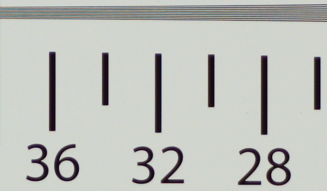 Samyang AF 75 mm f/1.8 FE - Rozdzielczo obrazu