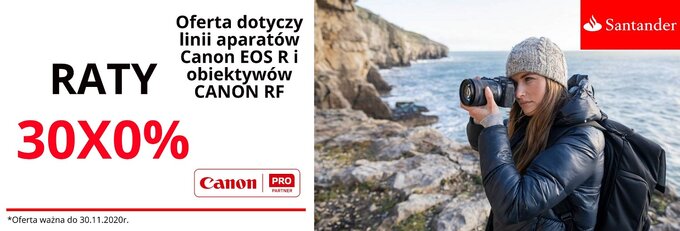 Promocja na aparaty Canon i obiektywy EOS RF w Fotoformie