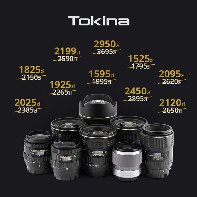 Promocja Tokina Black Week 2020