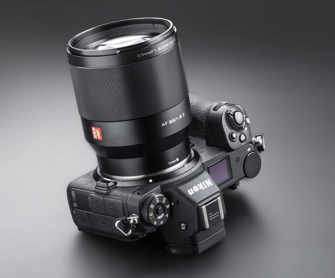 Viltrox  85 mm f/1.8 z bagnetem Nikon Z (Aktualizacja)