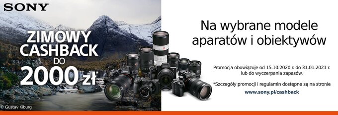 Kupon rabatowy do 2000 z na przyszy zakup obiektywu Sony w sklepie Fotoforma.pl