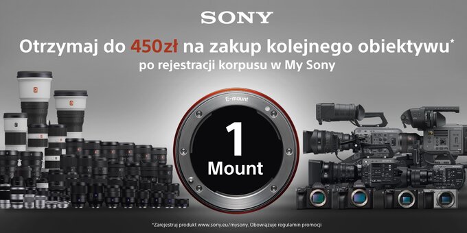 Kupon rabatowy do 2000 z na przyszy zakup obiektywu Sony w sklepie Fotoforma.pl