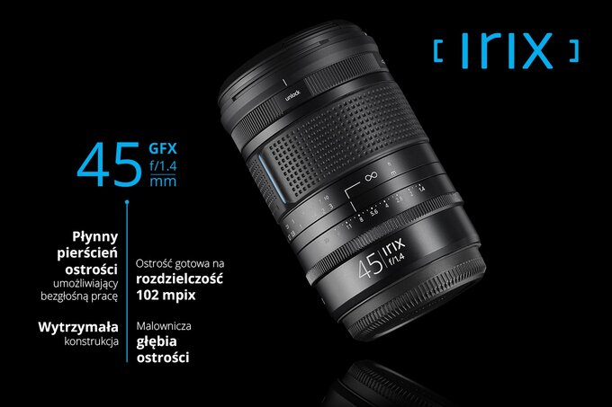 Irix 45 mm f/1.4 GFX