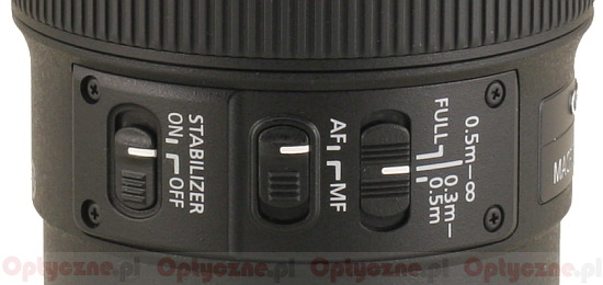 Canon EF 100 mm f/2.8 L Macro IS USM - Budowa, jako wykonania i stabilizacja