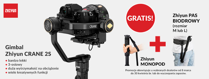 Startuje promocja na gimbale Zhiyun