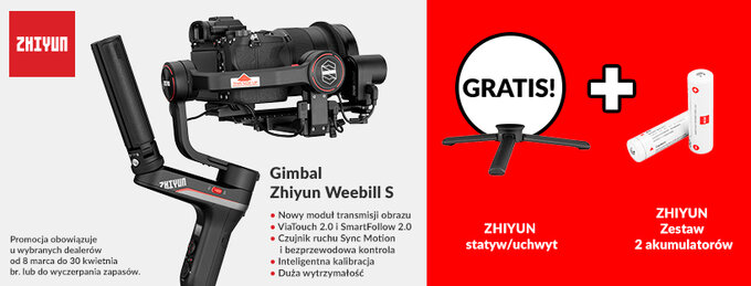 Startuje promocja na gimbale Zhiyun