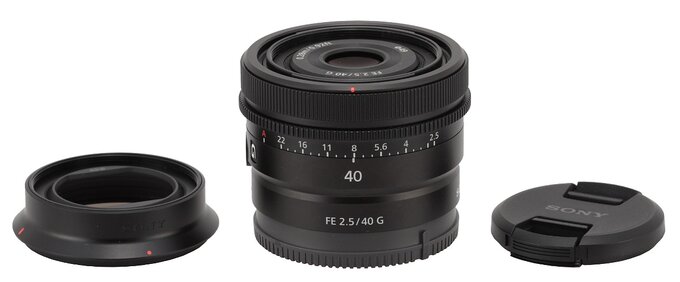 Sony FE 40 mm f/2.5 G - Budowa i jako wykonania