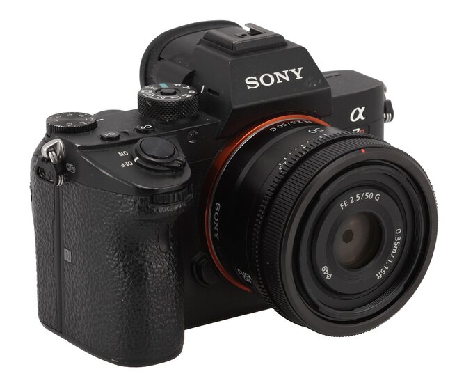 Sony FE 50 mm f/2.5 G - Wstp