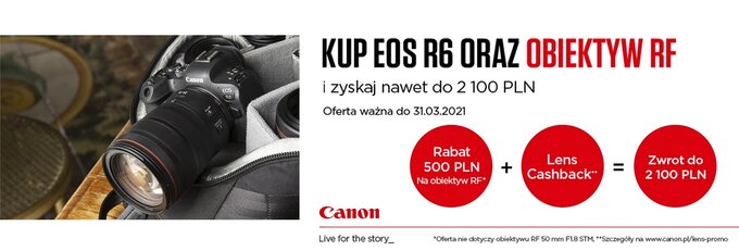 Wiosenne promocje Canon w sklepie Fotoforma