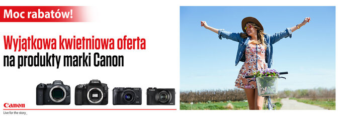 Wiosenne promocje Canon w sklepie Fotoforma