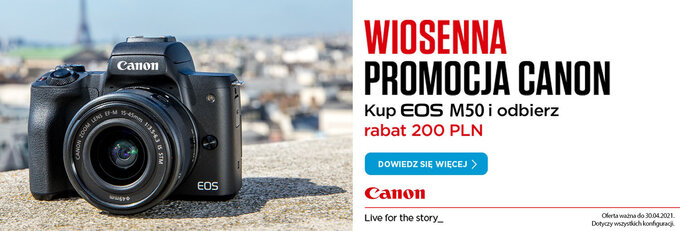 Wiosenne promocje Canon w sklepie Fotoforma