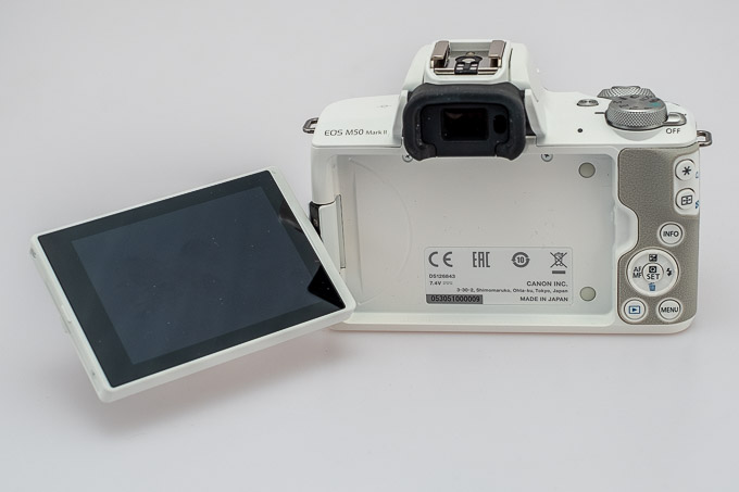 Canon EOS M50 Mark II - Budowa i jako wykonania