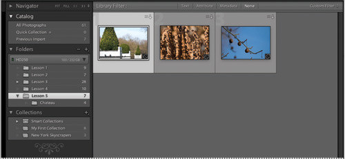 Porzdkowanie i wybieranie zdj w Adobe Lightroom - Porzdkowanie folderw