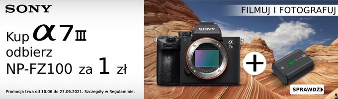 Akumulator do Sony A7 III za 1 z w sklepie Foto-Plus